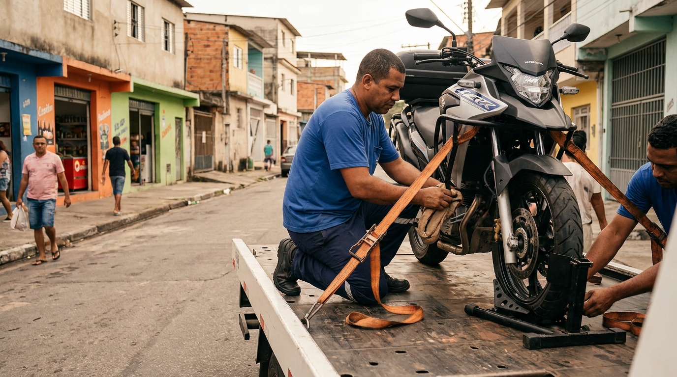 Guincho para Moto perto de mim em Uberlândia‑MG